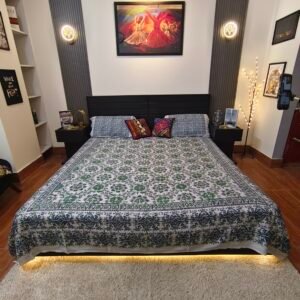 Rang-e-Bahar – Handcrafted Block Printed Bedsheet Set