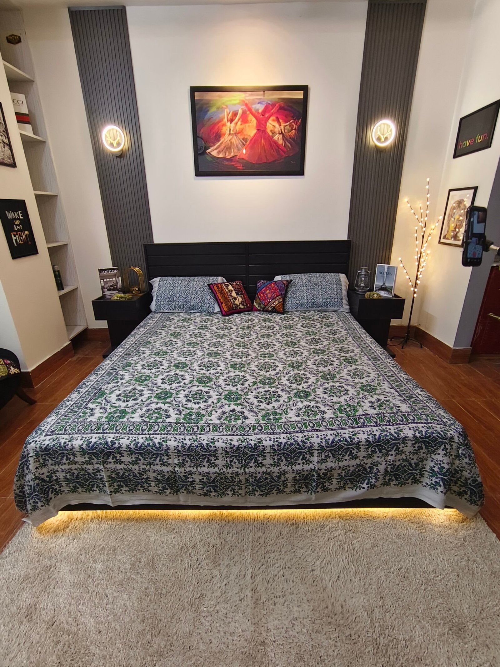 Rang-e-Bahar – Handcrafted Block Printed Bedsheet Set